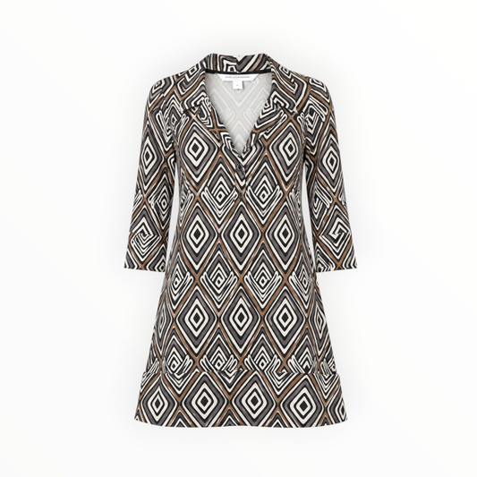 Geometric Print Tunic Top size 0