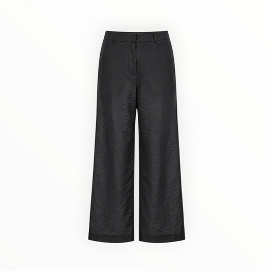 Crinkle Wide-Leg Pants size 4