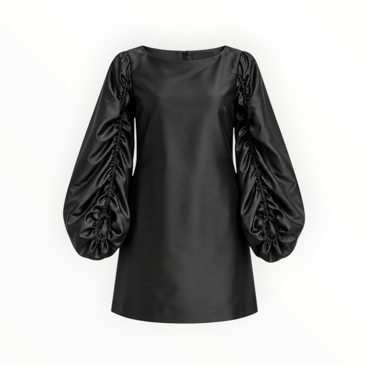 Ruched Sleeve Mini Dress size 8