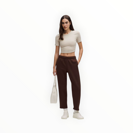 Scuba Mid-Rise Tapered Pant 7/8 Length size S