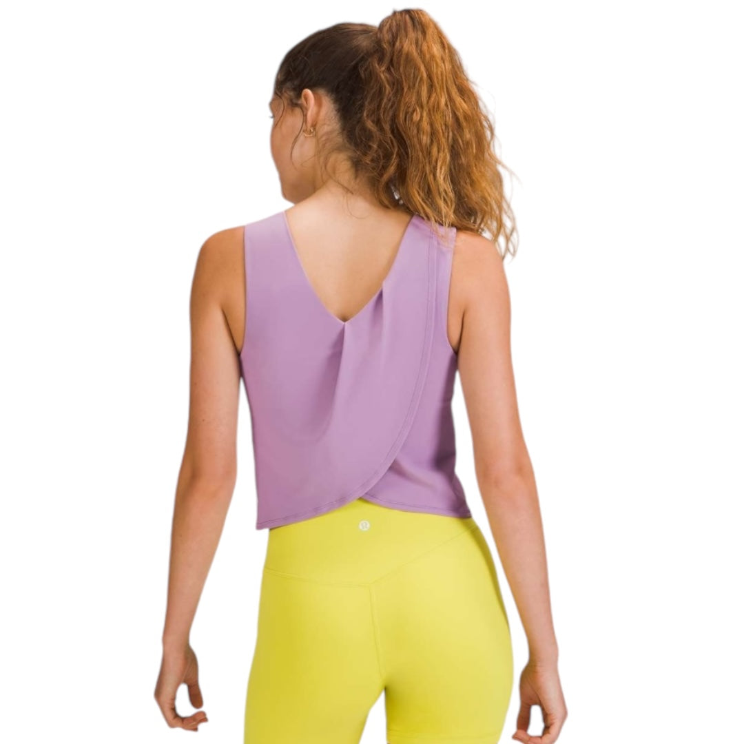 Twist Back Yoga Tank