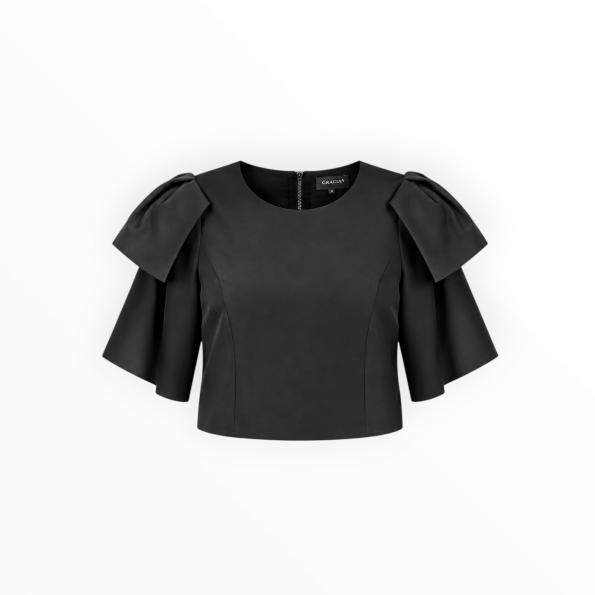 Puff-Sleeve Top size M