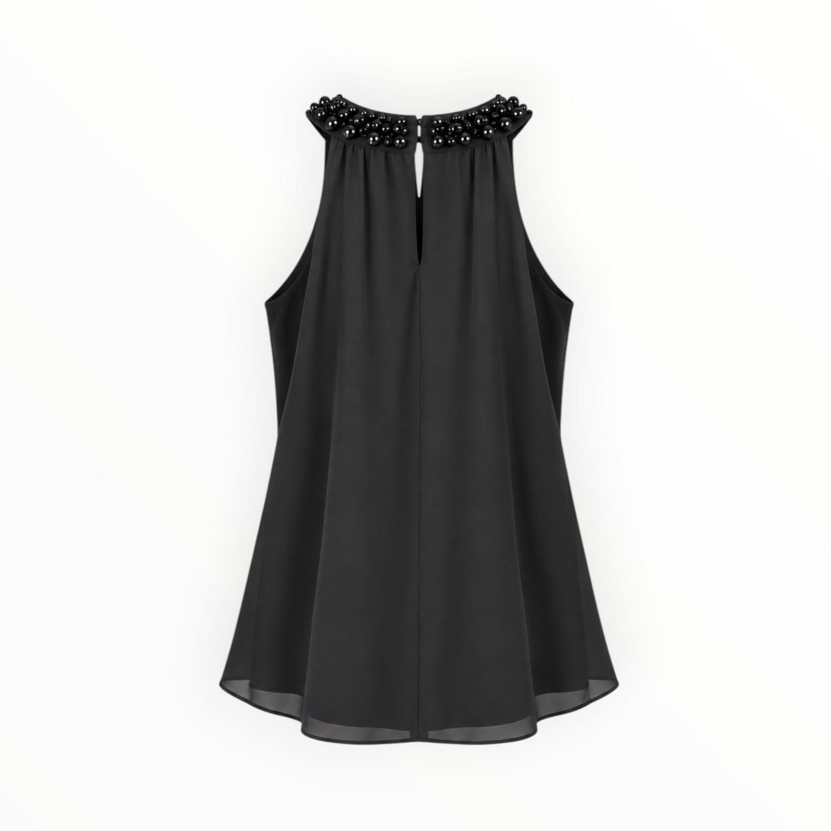 Beaded Sleeveless Top size L