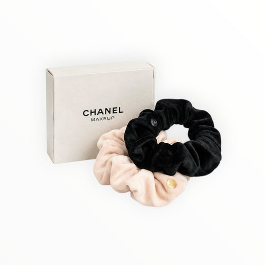 Velvet CC Logo Scrunchie Set