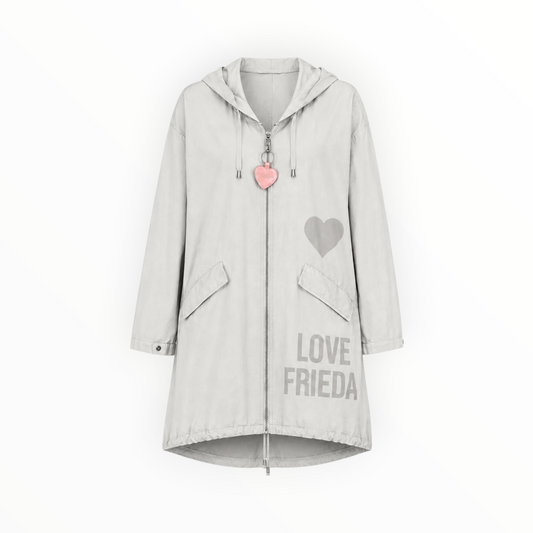 Longline Hooded Jacket size M