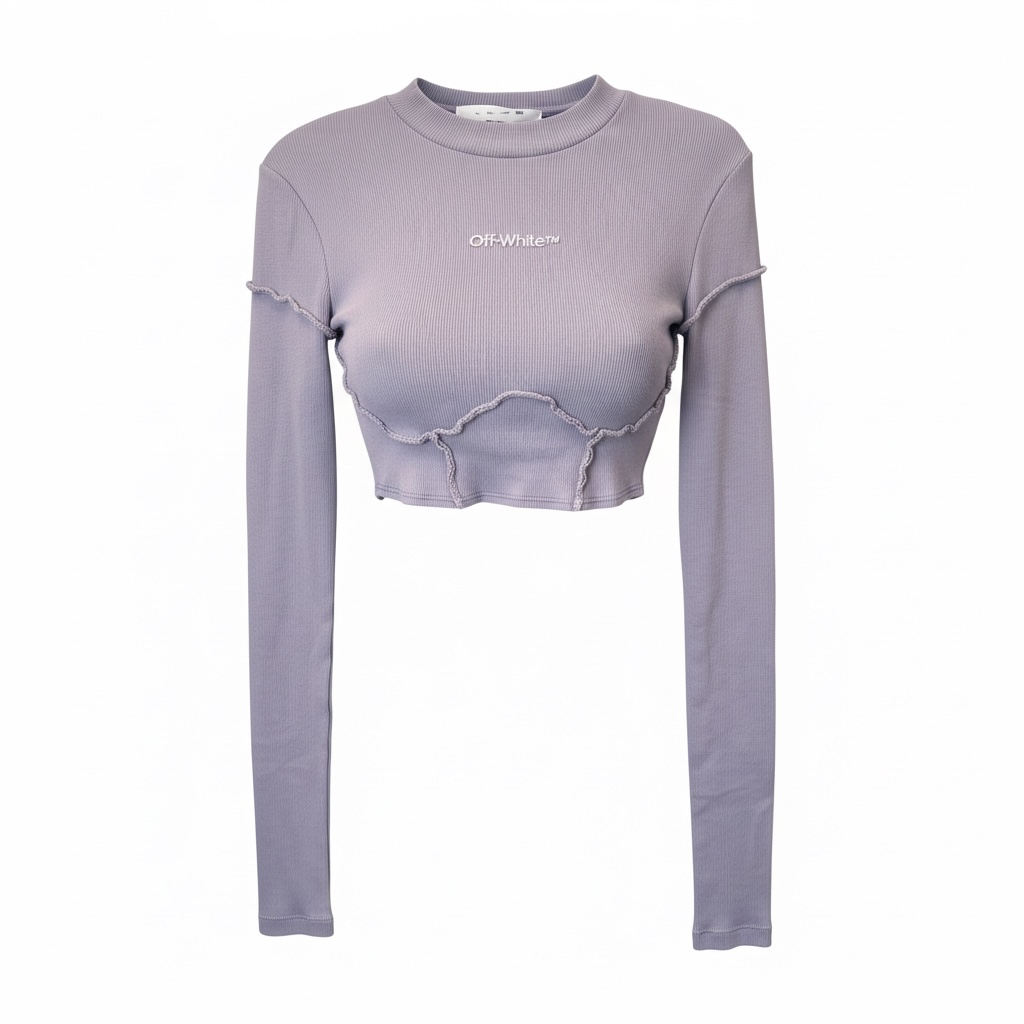 Cropped Dyed Long Sleeve size S