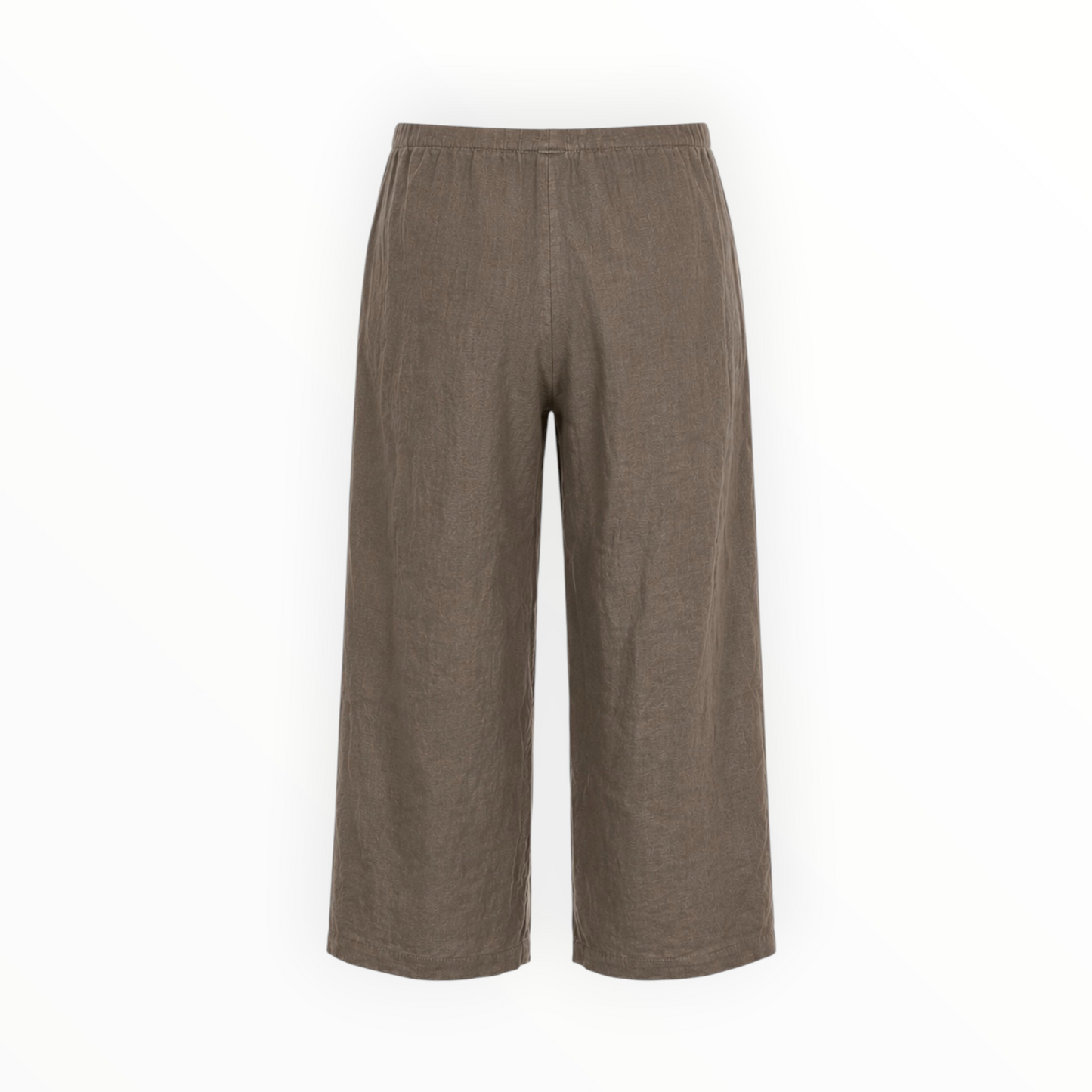 Linen Wide-Leg Cropped Pants size PP (0-2)