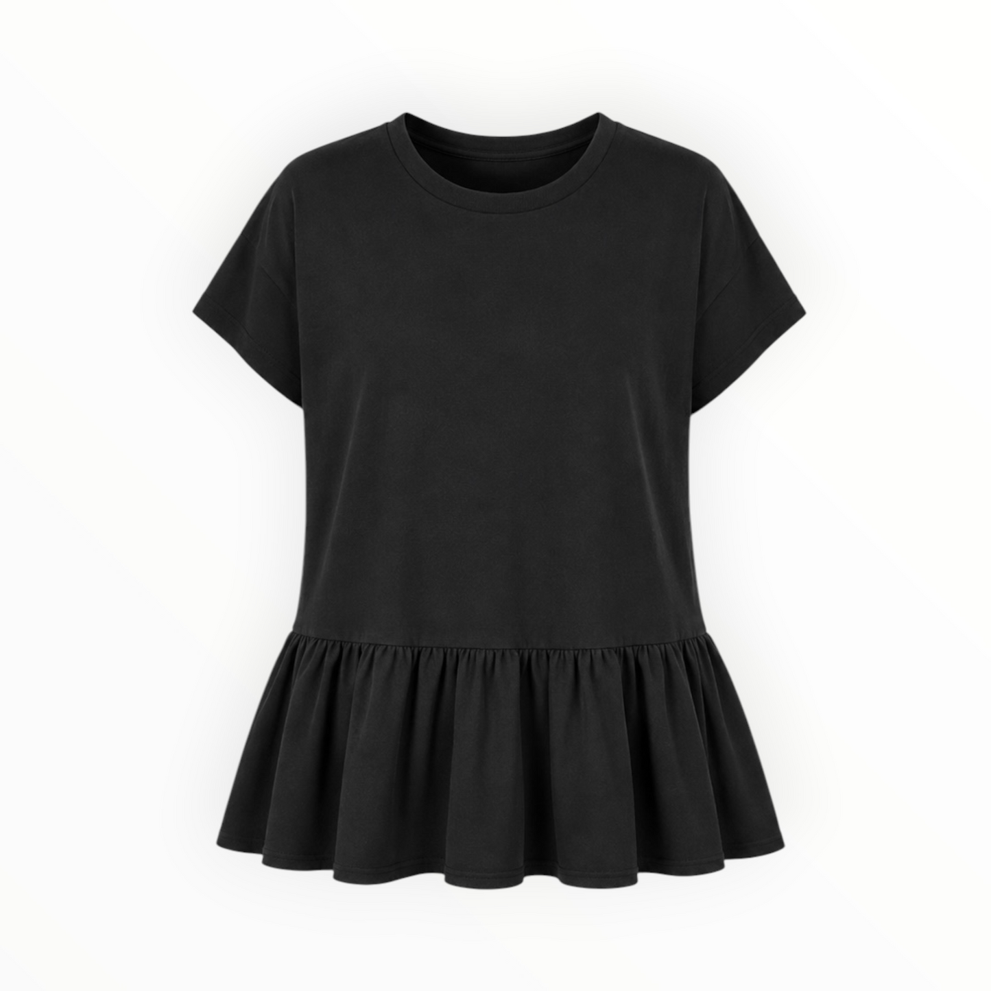 Ruffle-Hem T-Shirt size 0