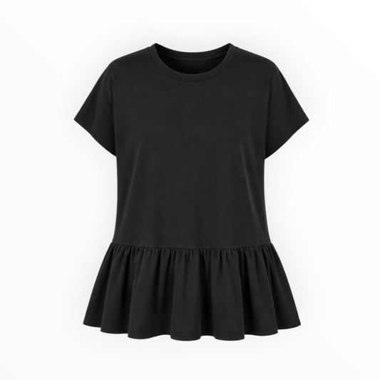 Ruffle-Hem T-Shirt size 0