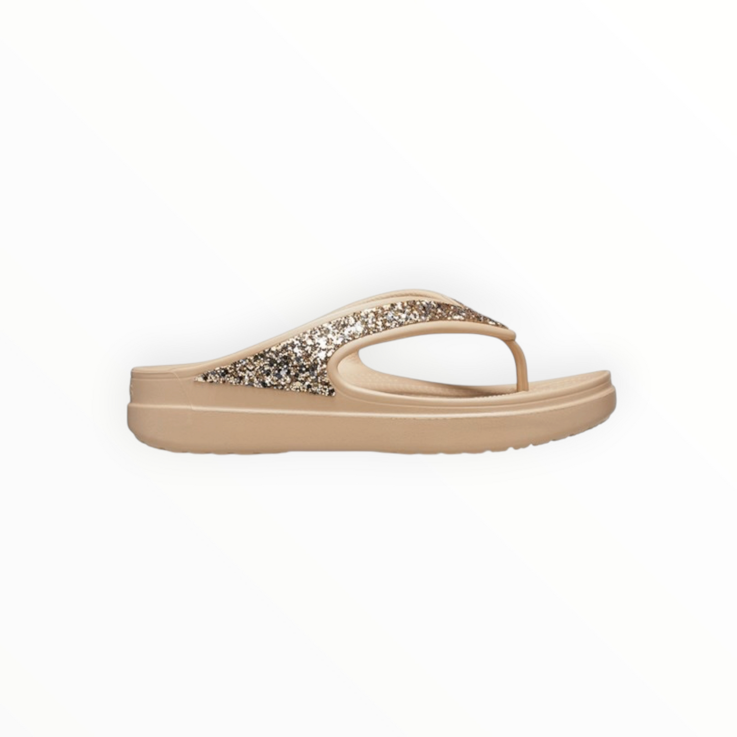 Sloane Glitter Wedge Flip Flop size 7