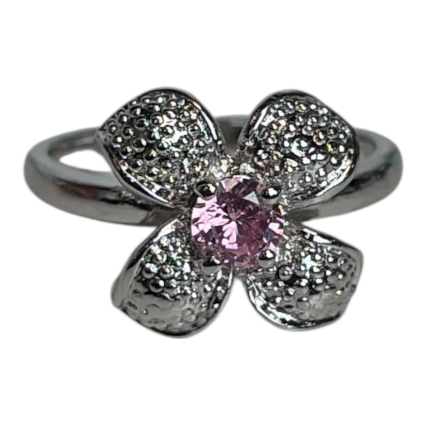 Flower Ring size 6.5