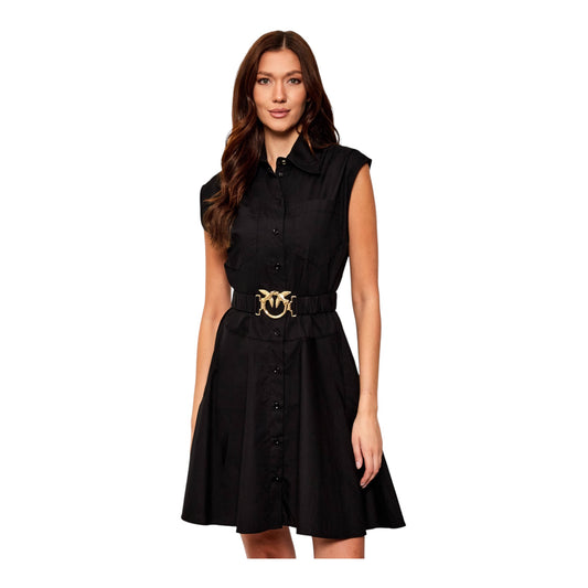 Shirt Dress with Love Birds Belt size 6