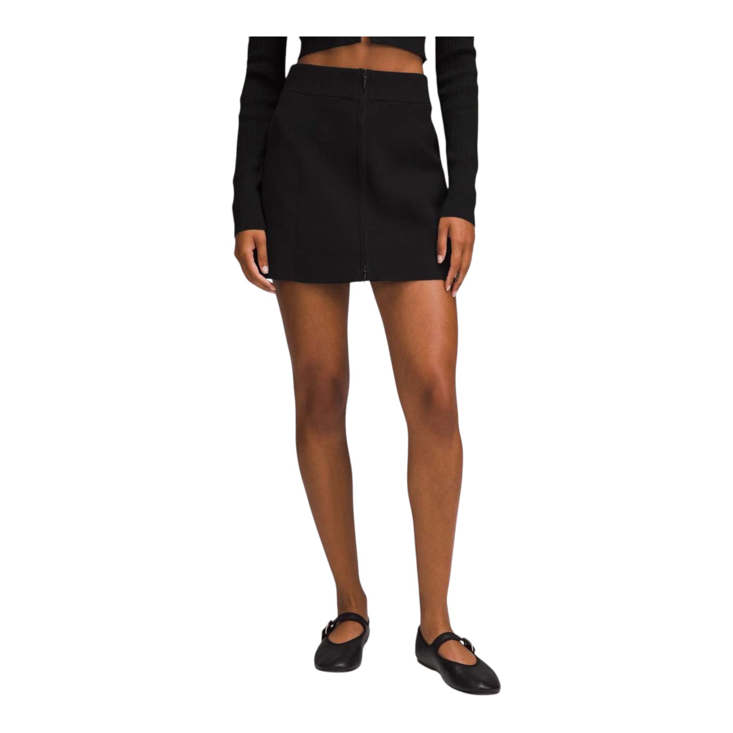 Ribbed Knit Mini Skirt size Small