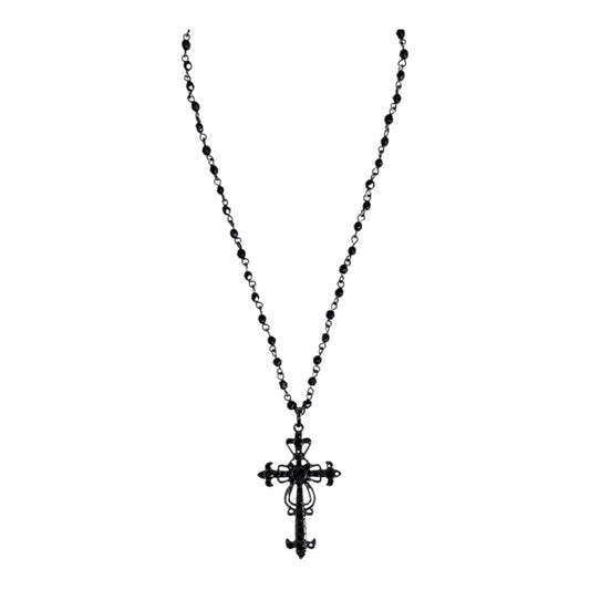 Crystal Cross Necklace