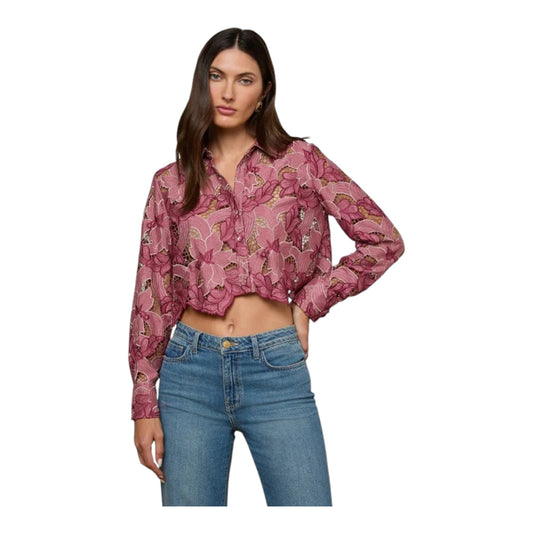 Akemi Crop Lace Top size XSmall NEW WITH TAGS