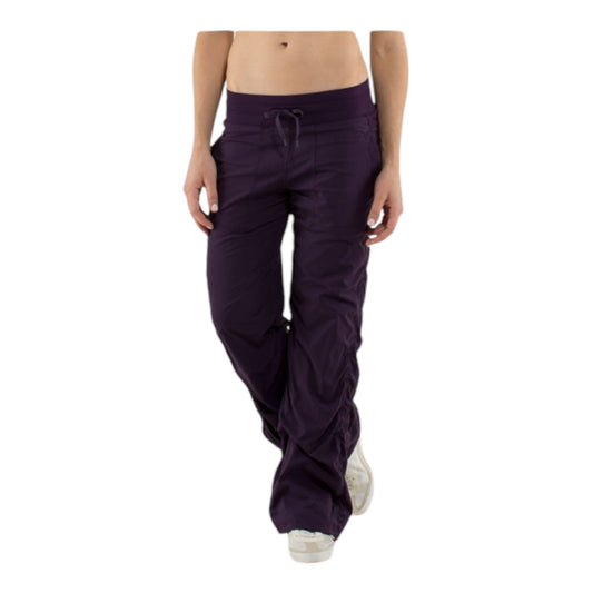 Lululemon Burgandy Studio Pant size 12