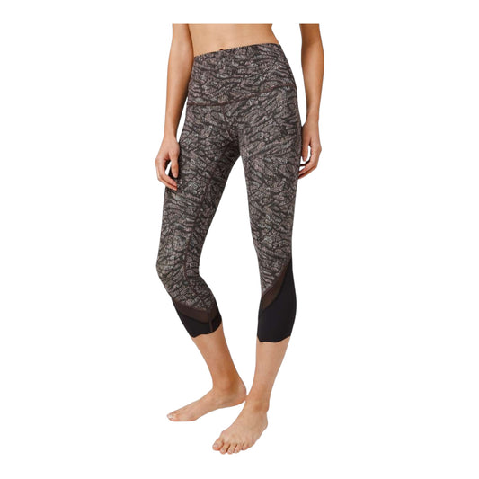 Wunder Under Crop High-Rise *Roll Down Scallop Full-On Luxtreme 23" size 2