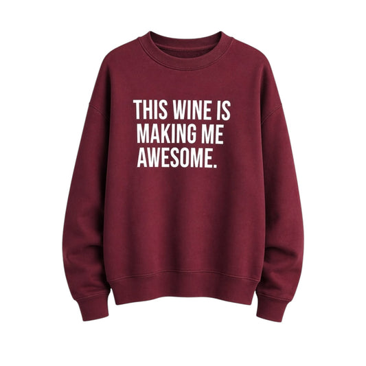 Graphic Crewneck Sweater size L/XL