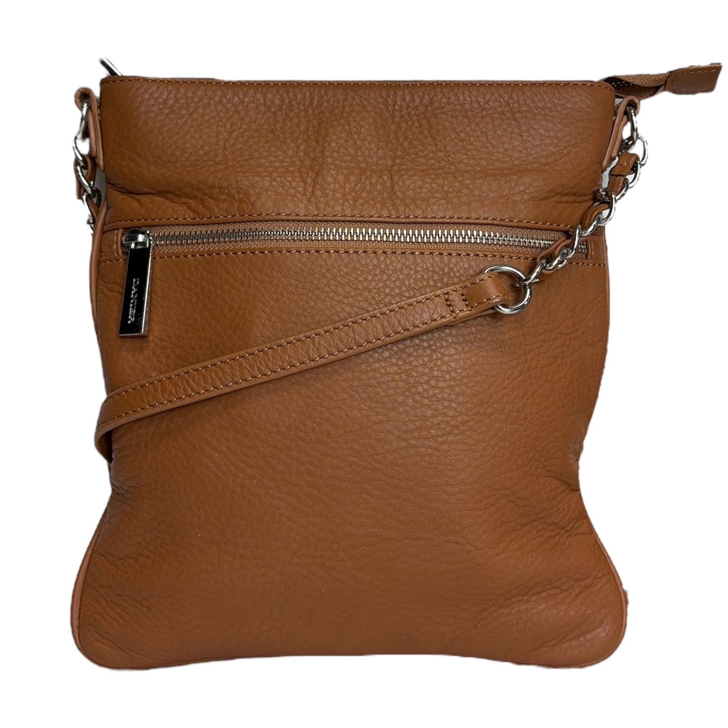 Pebbled Leather Crossbody