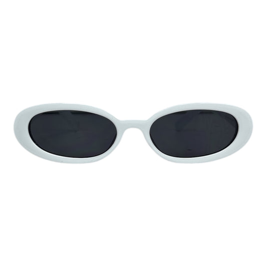 80324 Retro Oval Sunglasses
