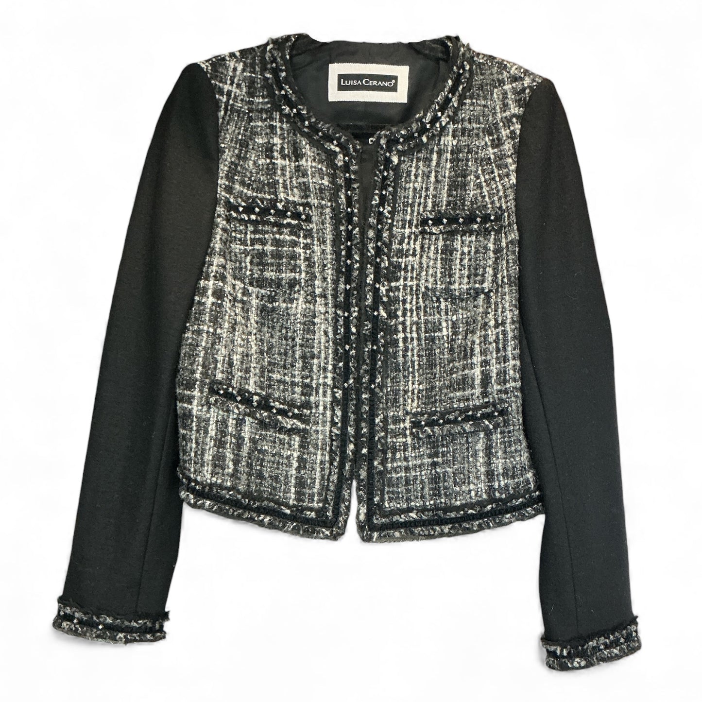 Tweed Rock-stud Coat size 8