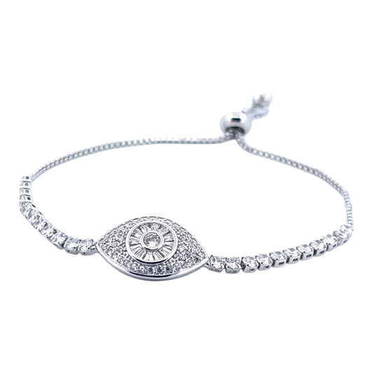 Crystal Evil Eye Bracelet
