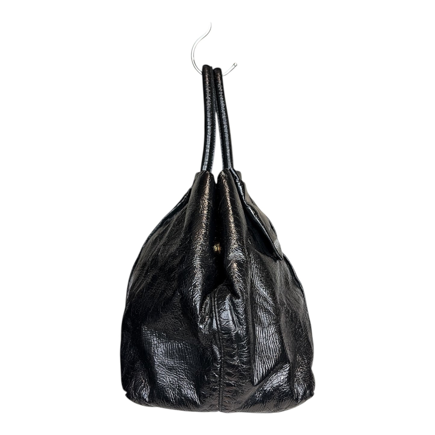 Napa Leather Top Handle Bag