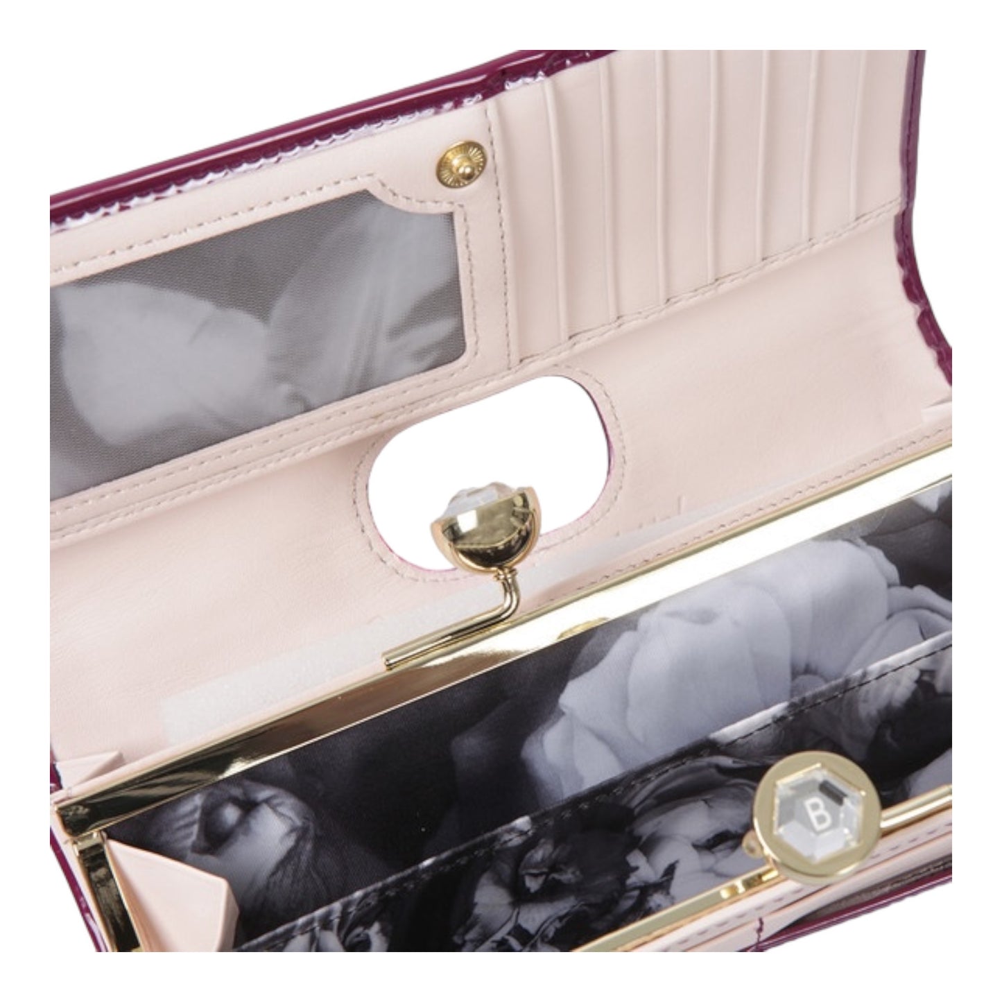 Bobble Patent Leather Wallet