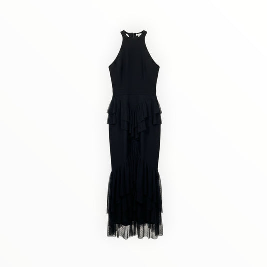 Halter Mermaid Ruffle Dress size 4
