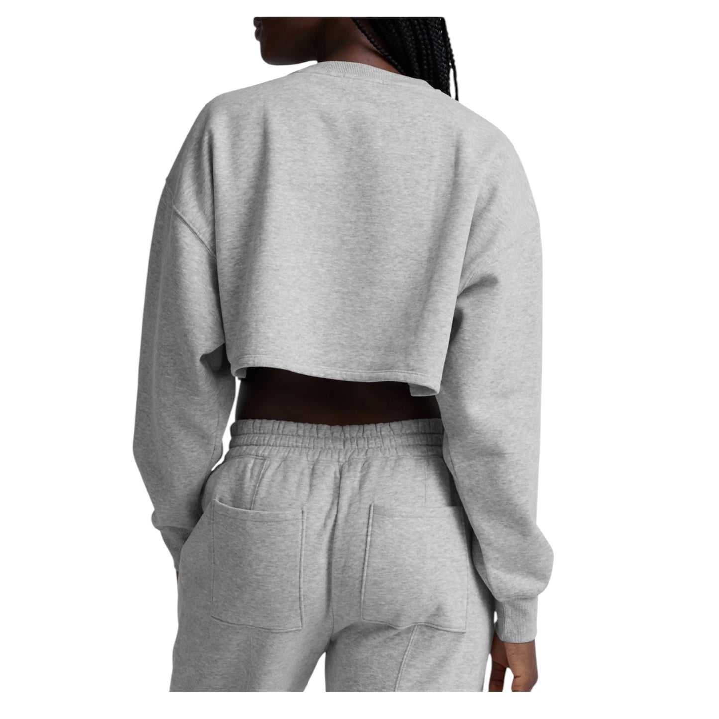 LuxeFleece Boxy Crop Sweatshirt size Medium