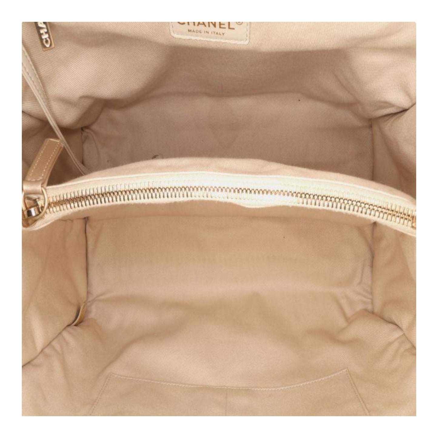 Perforated Metallic Calfskin Up In The Air Tote Satchel