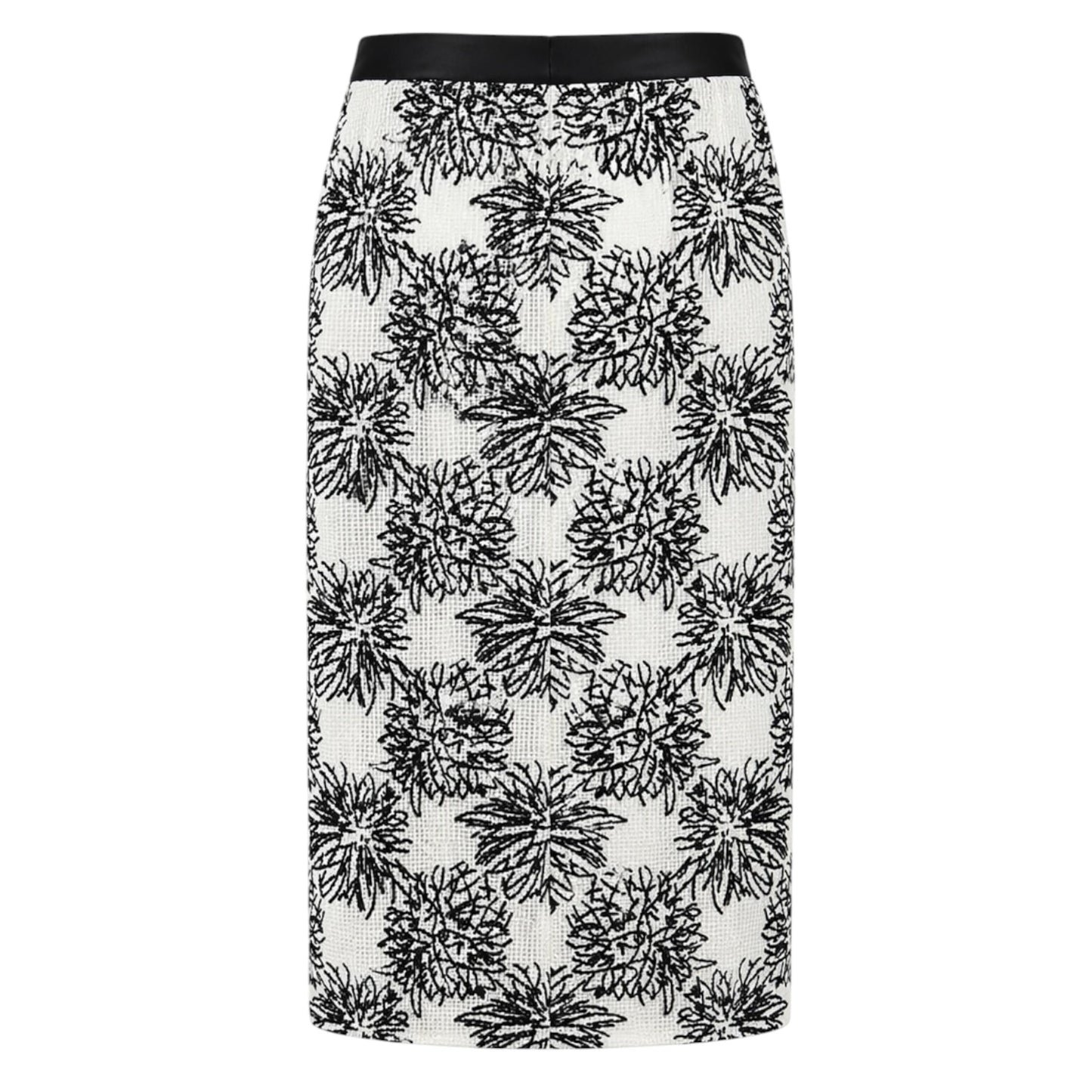 Floral Textured Maxi Skirt size M