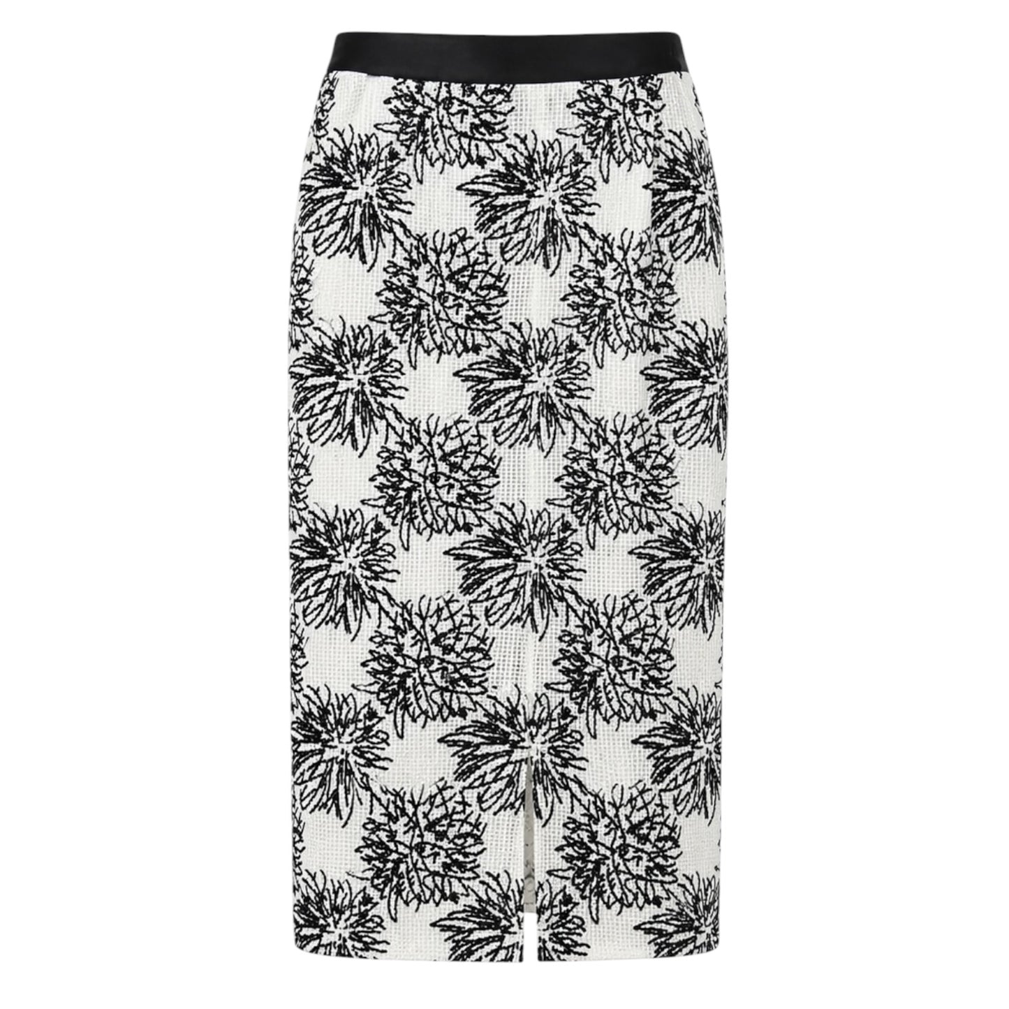 Floral Textured Maxi Skirt size M