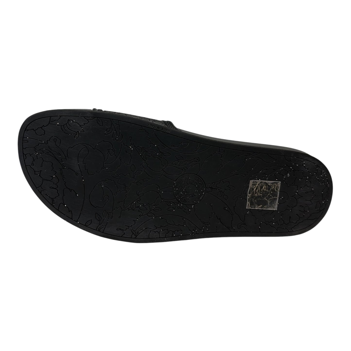 Medusa Head Plaque Slide Shoes size 39.5