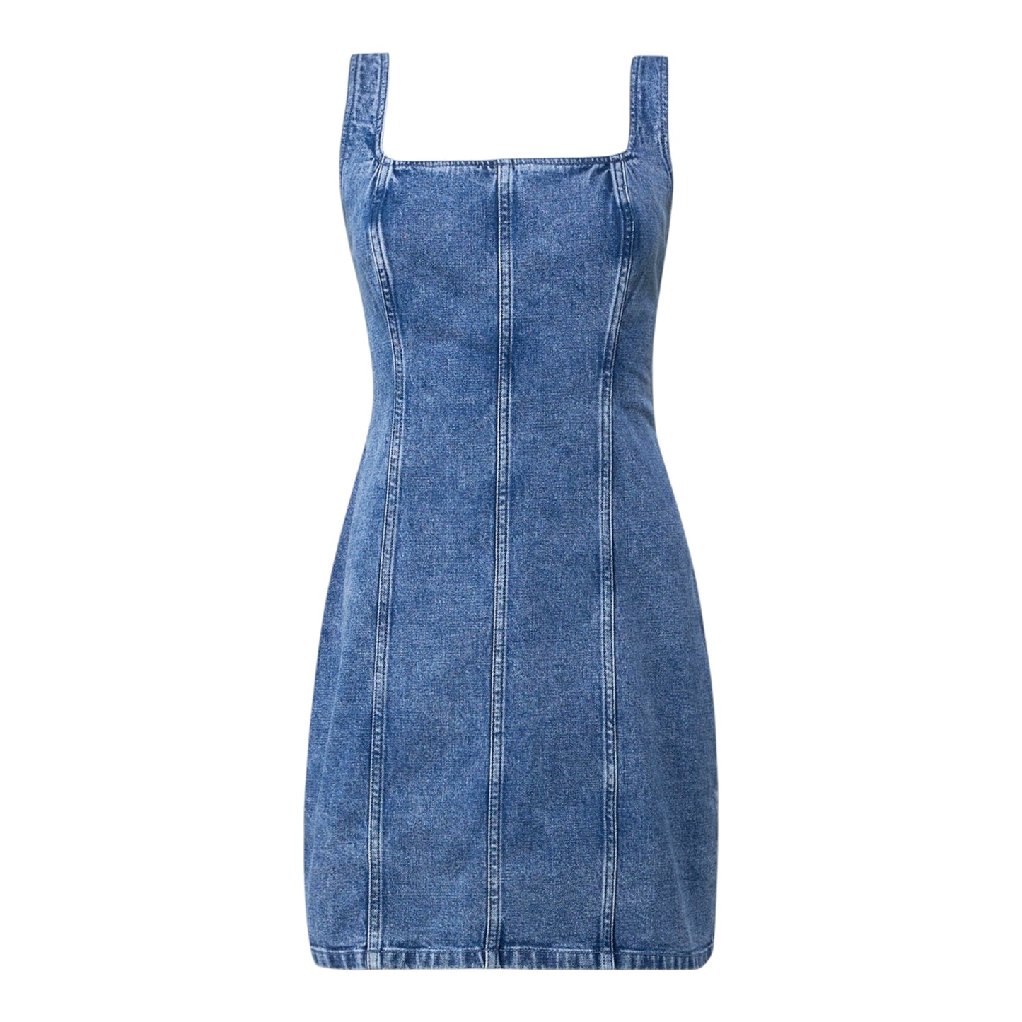 Wide Strap Denim Dress size Small
