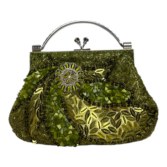 Beaded Top Handle Clutch