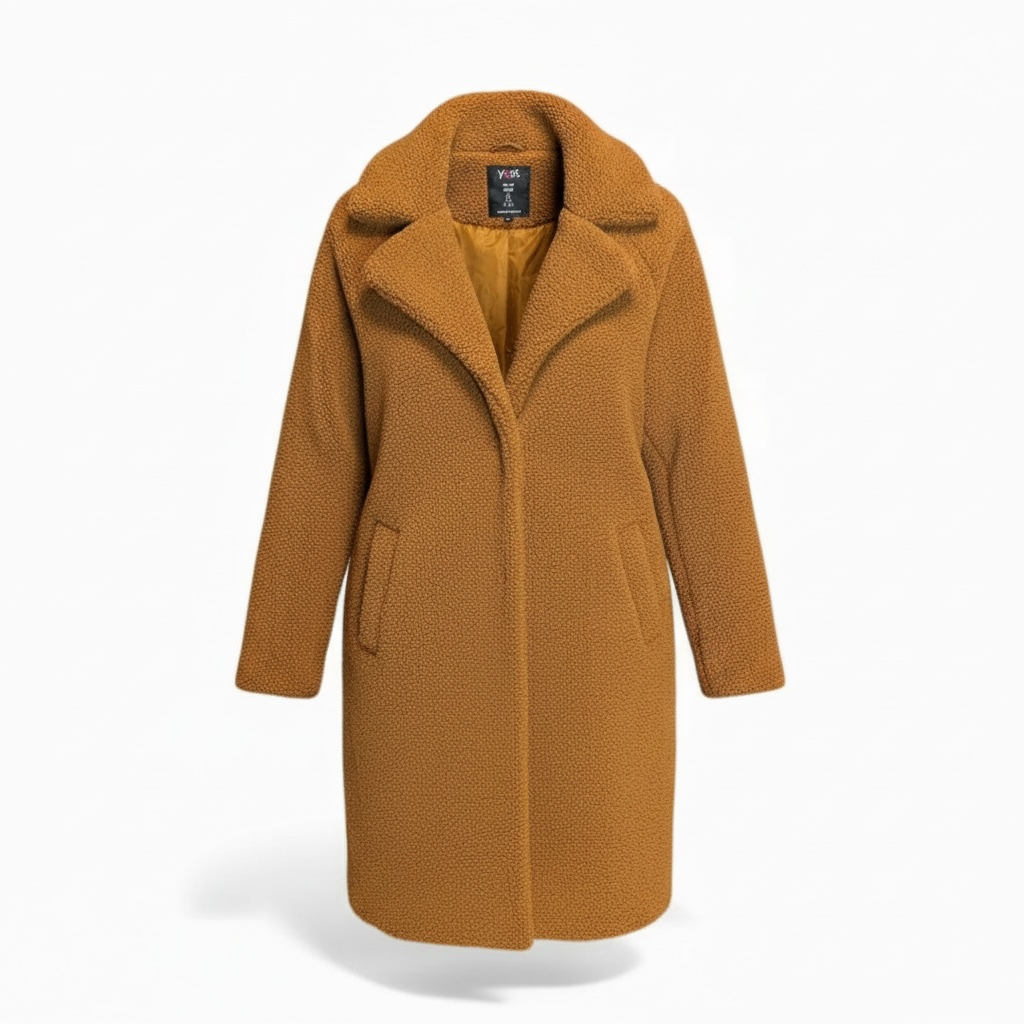 3/4 Faux Shearling Coat size 4