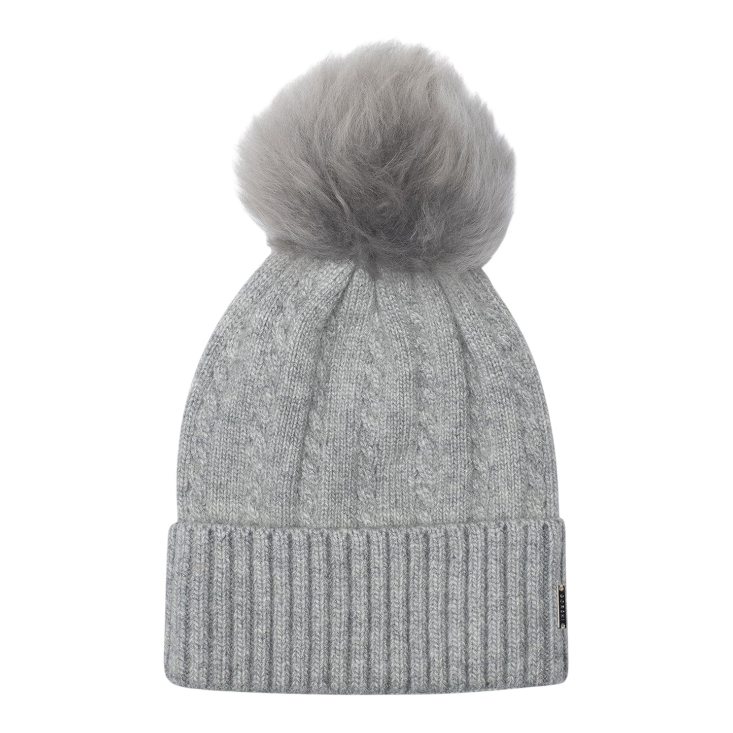 Toscana Shearling Lamb Pompom Hat