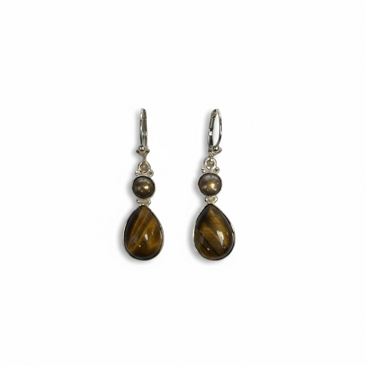 Tiger Eye Earrings