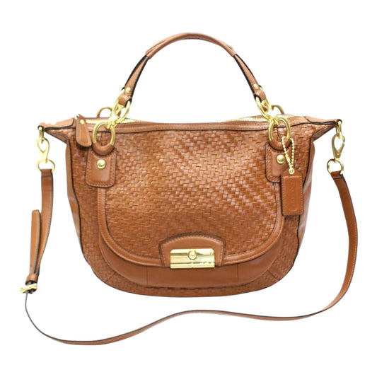Kristin Woven Shoulder Bag