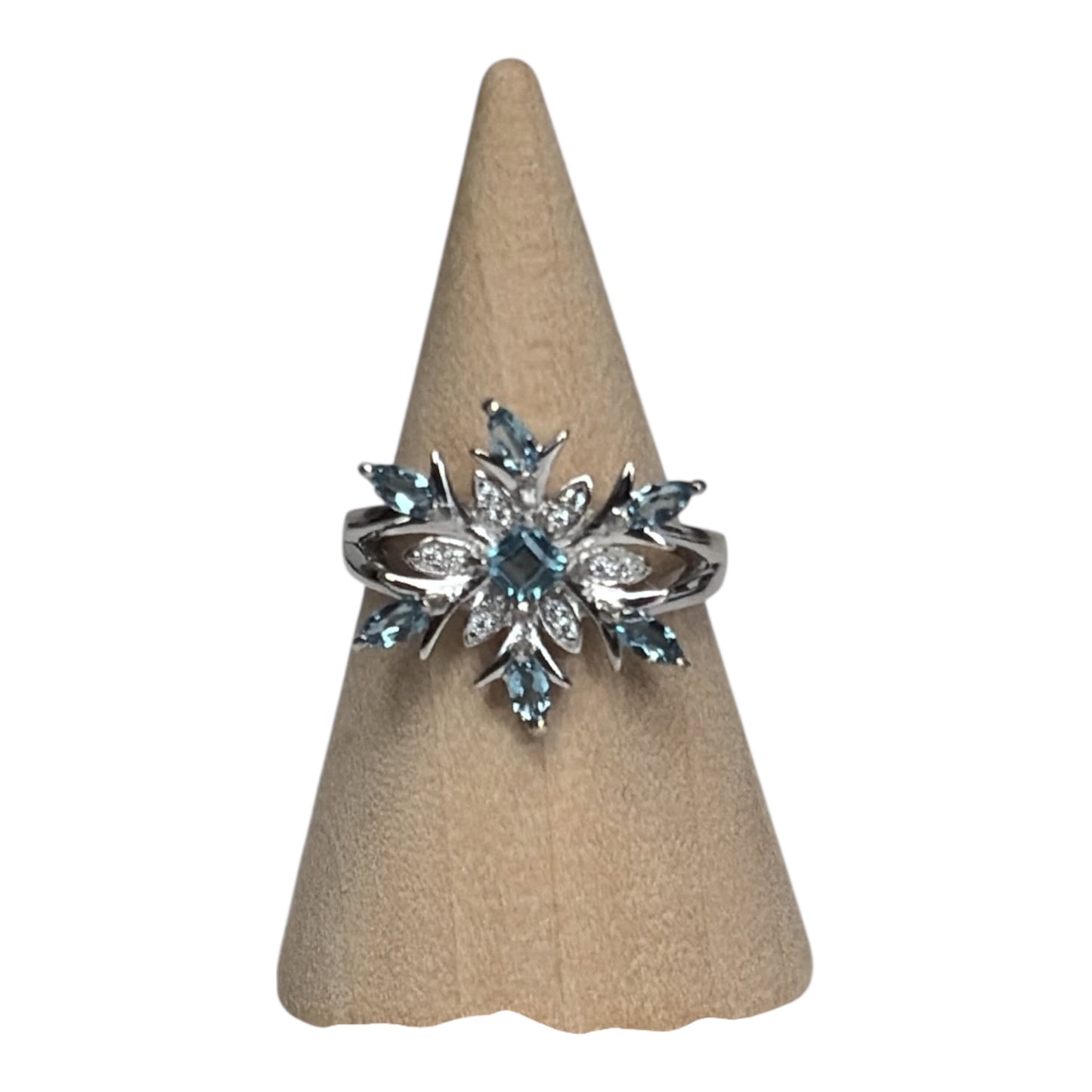 Snowflake Ring size 6.5