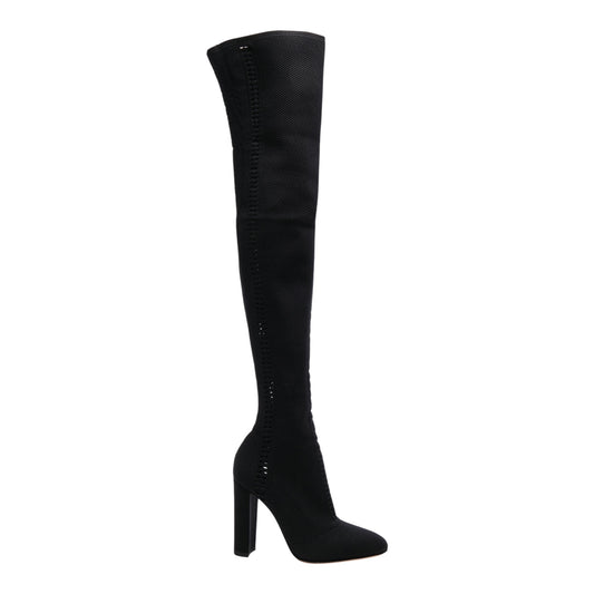 Knit Vires Thigh High Boots size 39