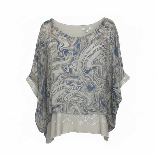 Swirl Overlay Top size Large