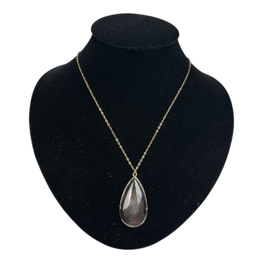Long Teardrop Necklace