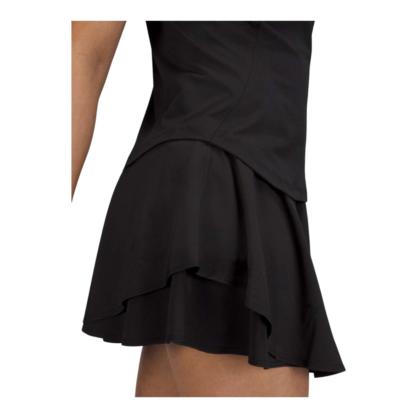 Front-Zip Mock-Neck Tennis Tank Top size 6