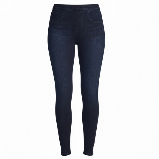 Jean-ish Denim Leggings size Large