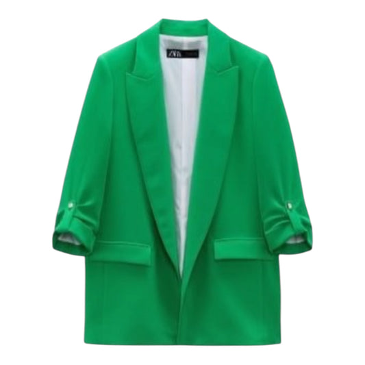 Rolled Up Sleeves Blazer size Medium