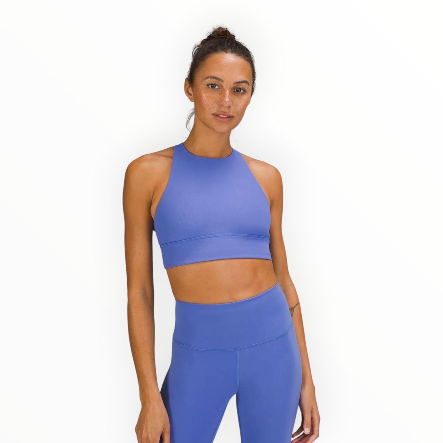 Energy High-Neck Longline Ribbed Bra size 8