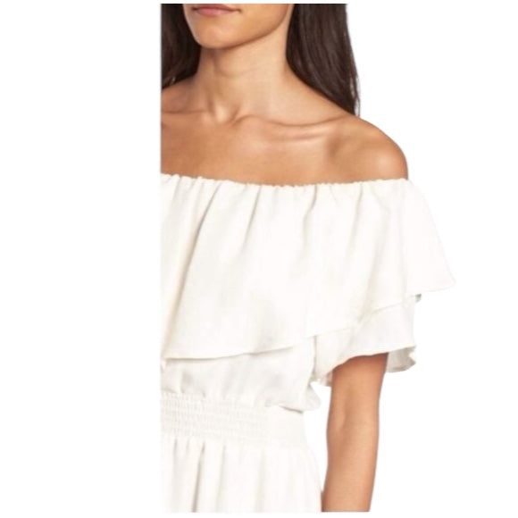 Mini Chloe Off The Shoulder Dress size Small