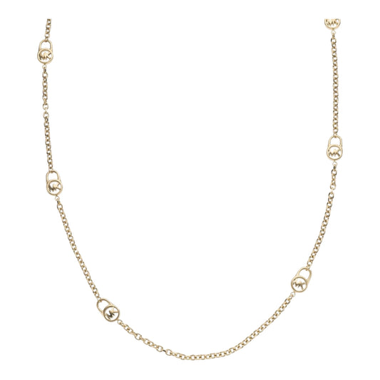 Lock-pads Long Necklace